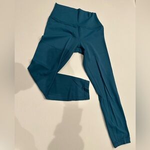 Athleta Teal Transcend 7/8 Leggings